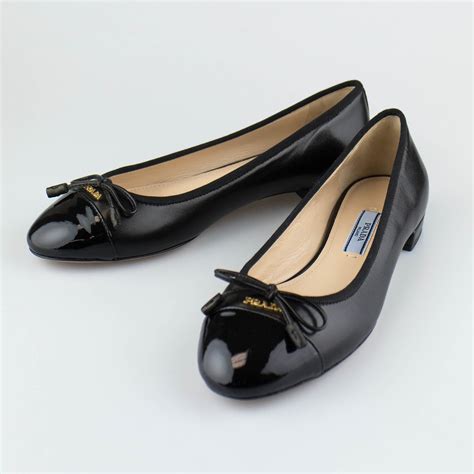 women's black prada shoes|prada designer flats women.